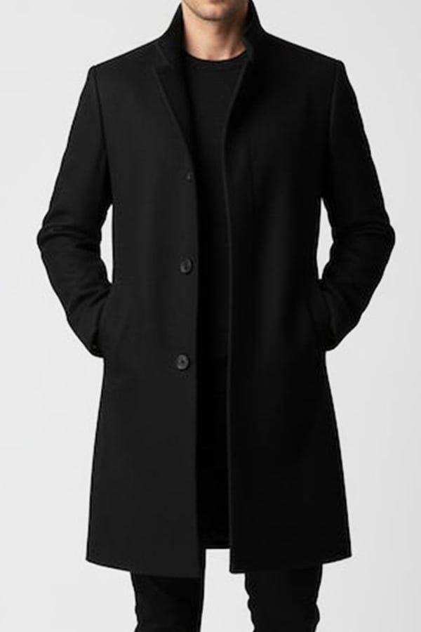 ΠΑΛΤΟ KARL LAGERFELD - 990 ΜΑΥΡΟ